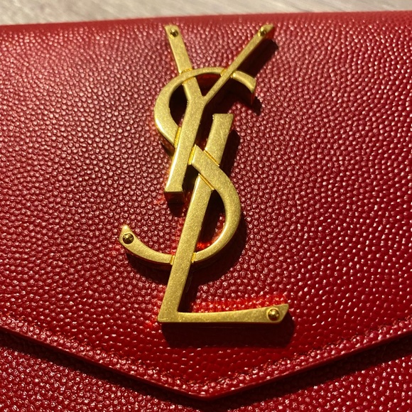 Authentic YSL Saint Laurent Envelope Pouch with receipt - Picture 3 of 8